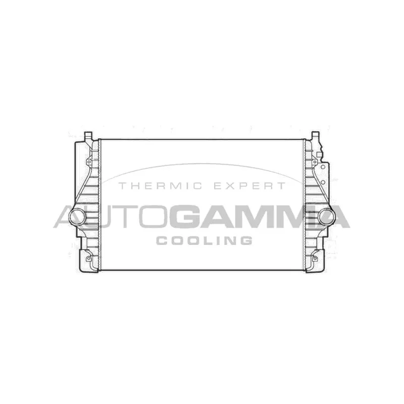Intercooler, échangeur AUTOGAMMA 103753
