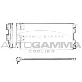 Condenseur, climatisation AUTOGAMMA 103763