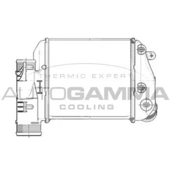Intercooler, échangeur AUTOGAMMA 103767