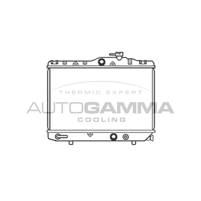 Radiateur, refroidissement du moteur AUTOGAMMA 103782