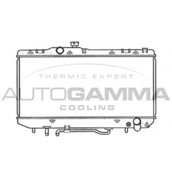 Radiateur, refroidissement du moteur AUTOGAMMA