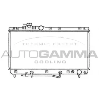 Radiateur, refroidissement du moteur AUTOGAMMA