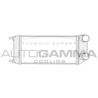 Intercooler, échangeur AUTOGAMMA 103792