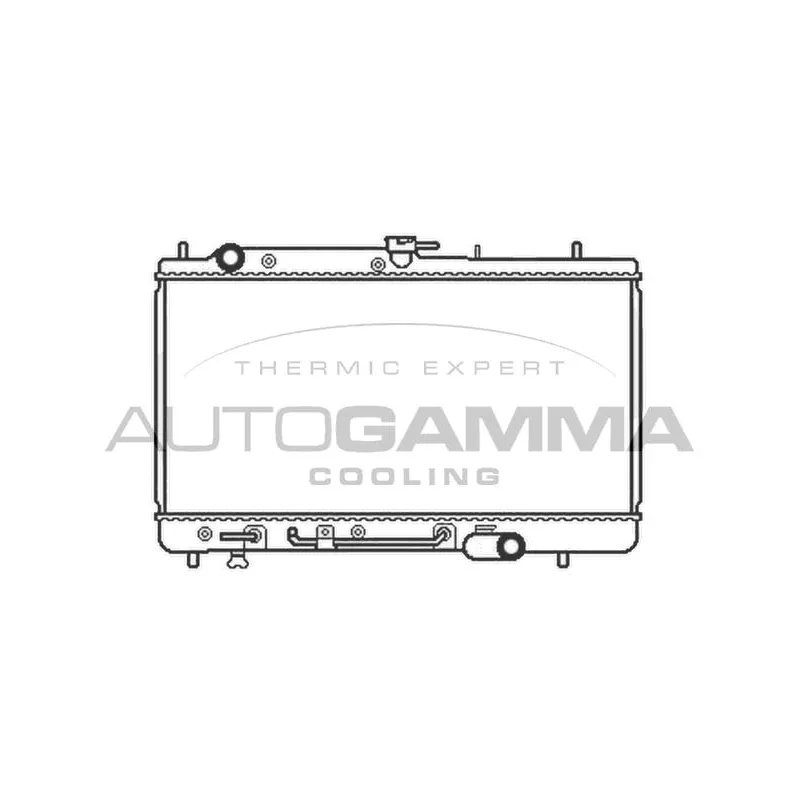 Radiateur, refroidissement du moteur AUTOGAMMA 103798