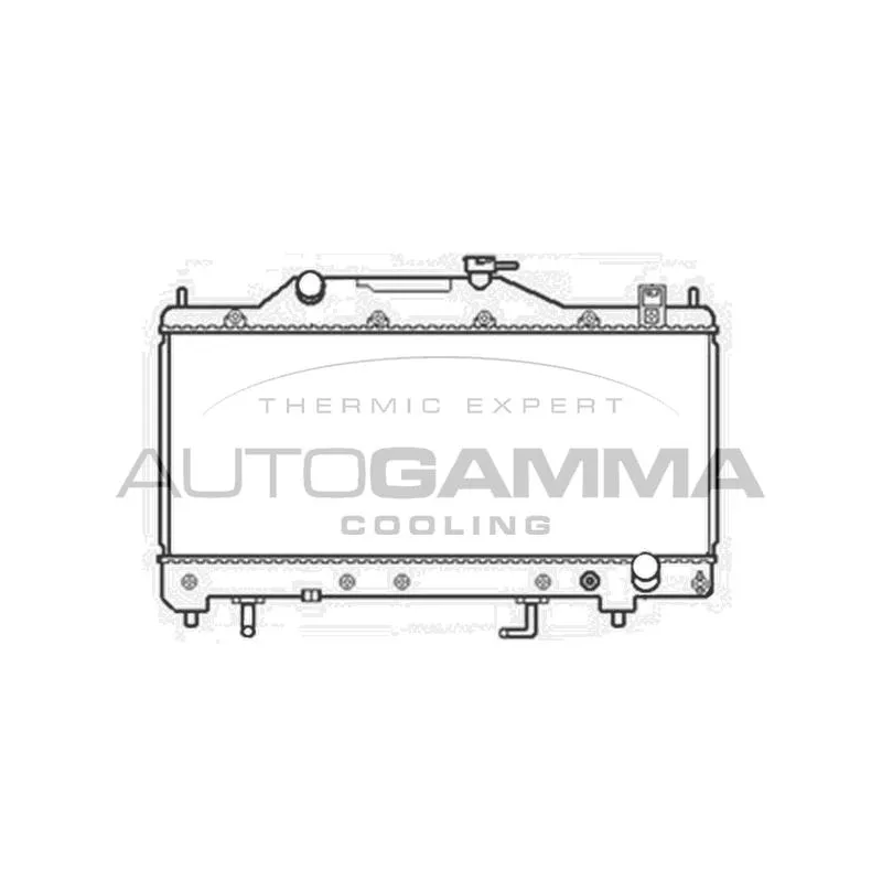 Radiateur, refroidissement du moteur AUTOGAMMA 103813