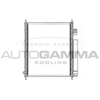 Condenseur, climatisation AUTOGAMMA 103816