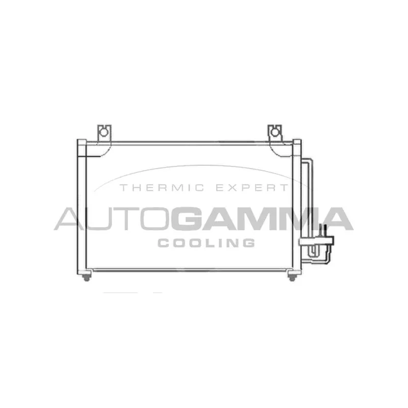 Condenseur, climatisation AUTOGAMMA 103819