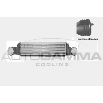 Intercooler, échangeur AUTOGAMMA 103823