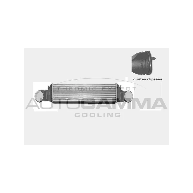 Intercooler, échangeur AUTOGAMMA 103823