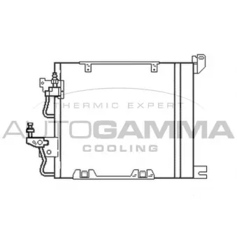 Condenseur, climatisation AUTOGAMMA 103831