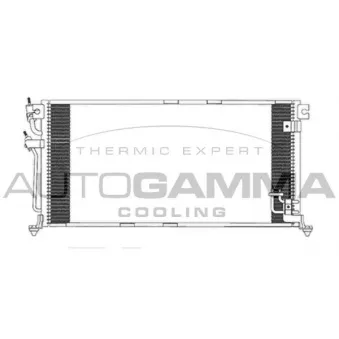 Condenseur, climatisation AUTOGAMMA 103833