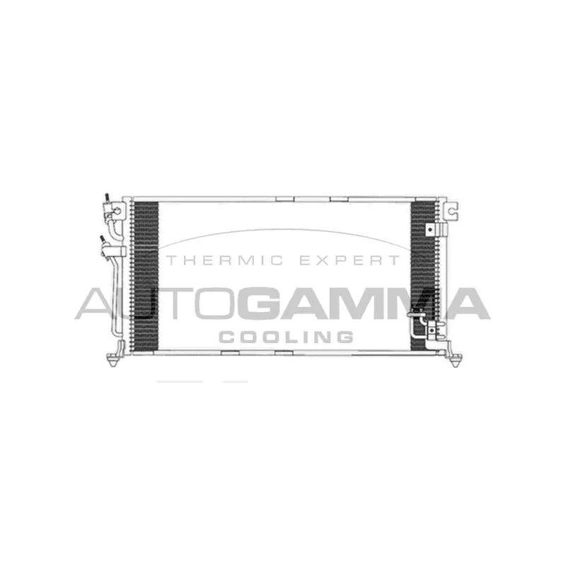 Condenseur, climatisation AUTOGAMMA 103833