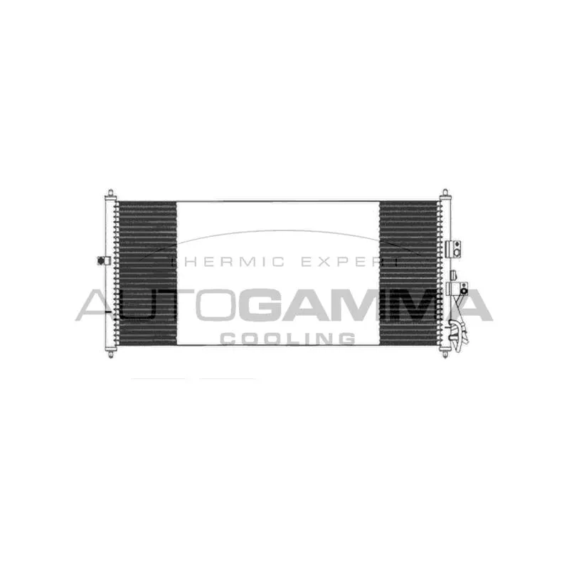 Condenseur, climatisation AUTOGAMMA 103836