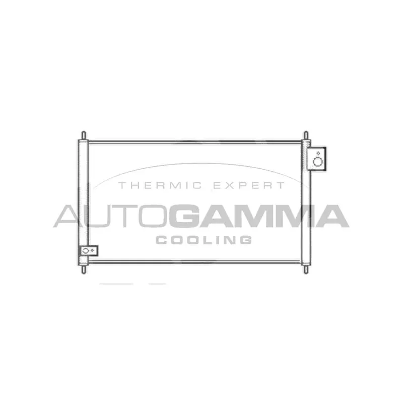 Condenseur, climatisation AUTOGAMMA 103845