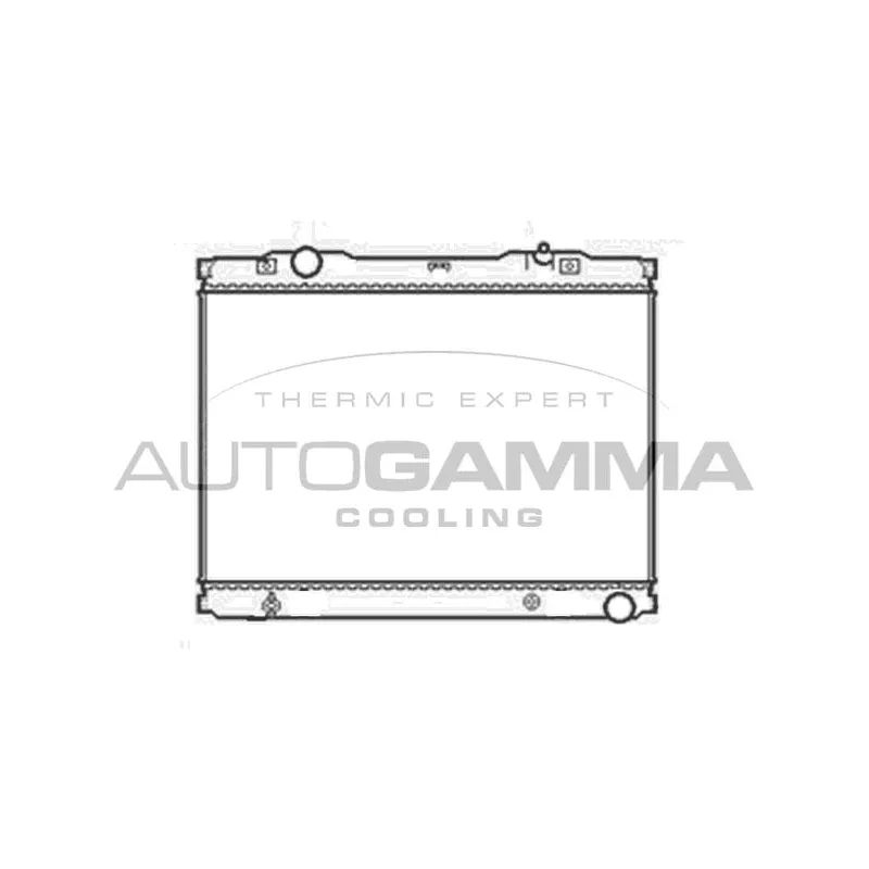 Radiateur, refroidissement du moteur AUTOGAMMA 103848