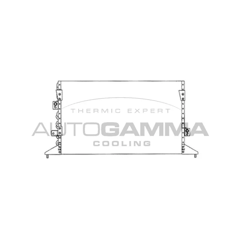 Condenseur, climatisation AUTOGAMMA 103850