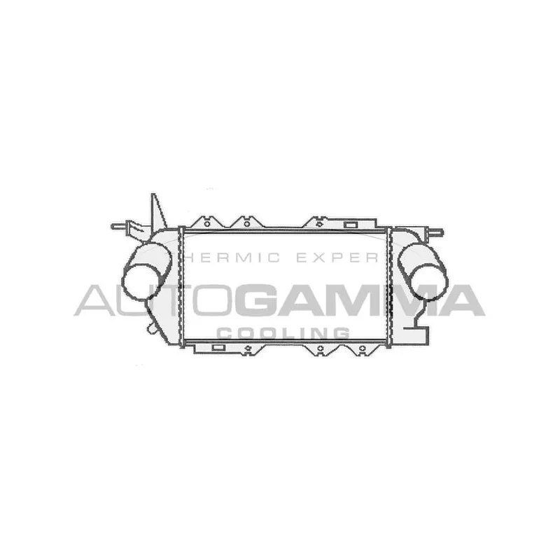 Intercooler, échangeur AUTOGAMMA 103856