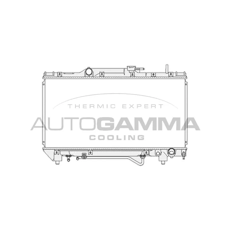 Radiateur, refroidissement du moteur AUTOGAMMA 103857