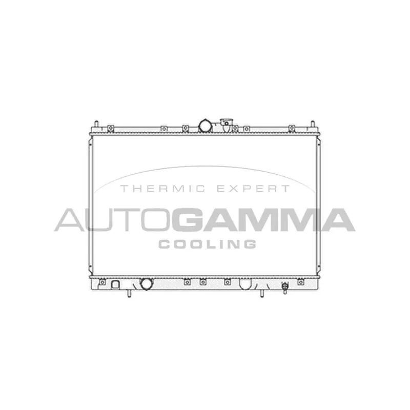 Radiateur, refroidissement du moteur AUTOGAMMA 103865