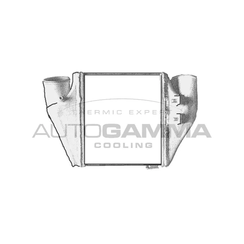 Intercooler, échangeur AUTOGAMMA 103883