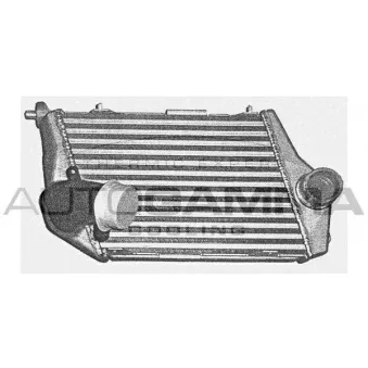 Intercooler, échangeur AUTOGAMMA 103887