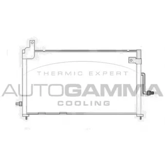 Condenseur, climatisation AUTOGAMMA 103904
