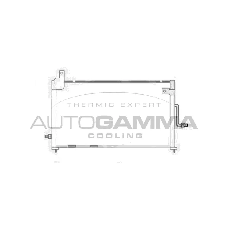 Condenseur, climatisation AUTOGAMMA 103904