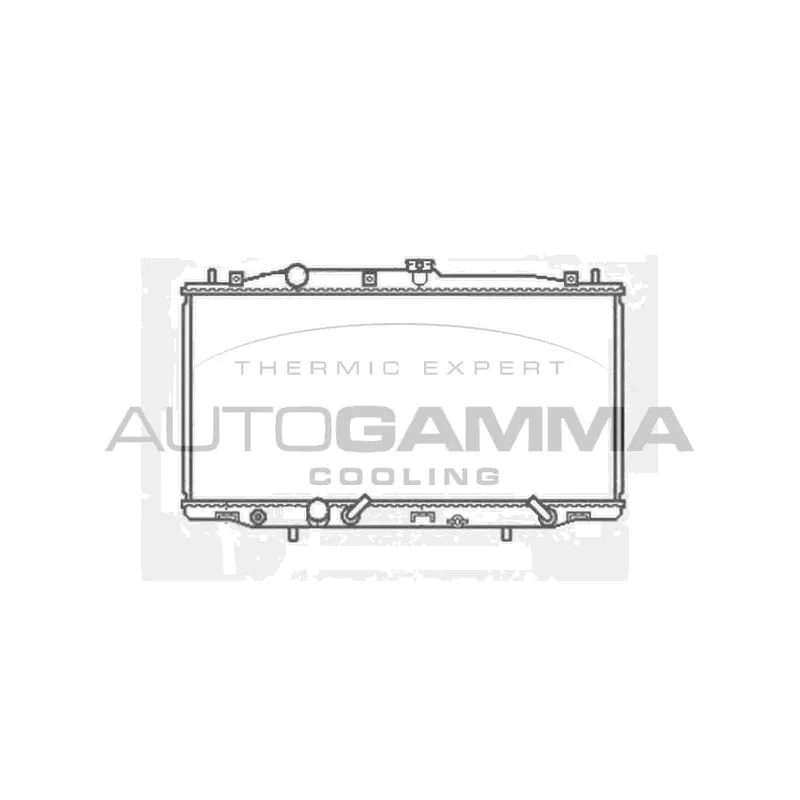 Radiateur, refroidissement du moteur AUTOGAMMA 103926