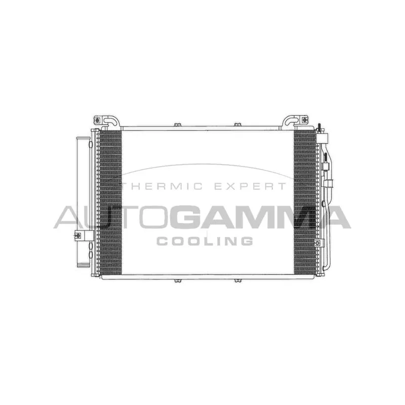 Condenseur, climatisation AUTOGAMMA 103932