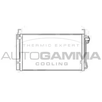 Condenseur, climatisation AUTOGAMMA 103933