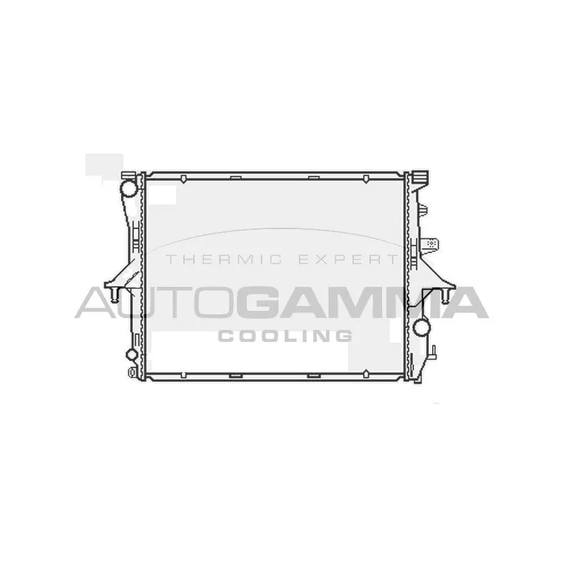 Radiateur, refroidissement du moteur AUTOGAMMA 103941