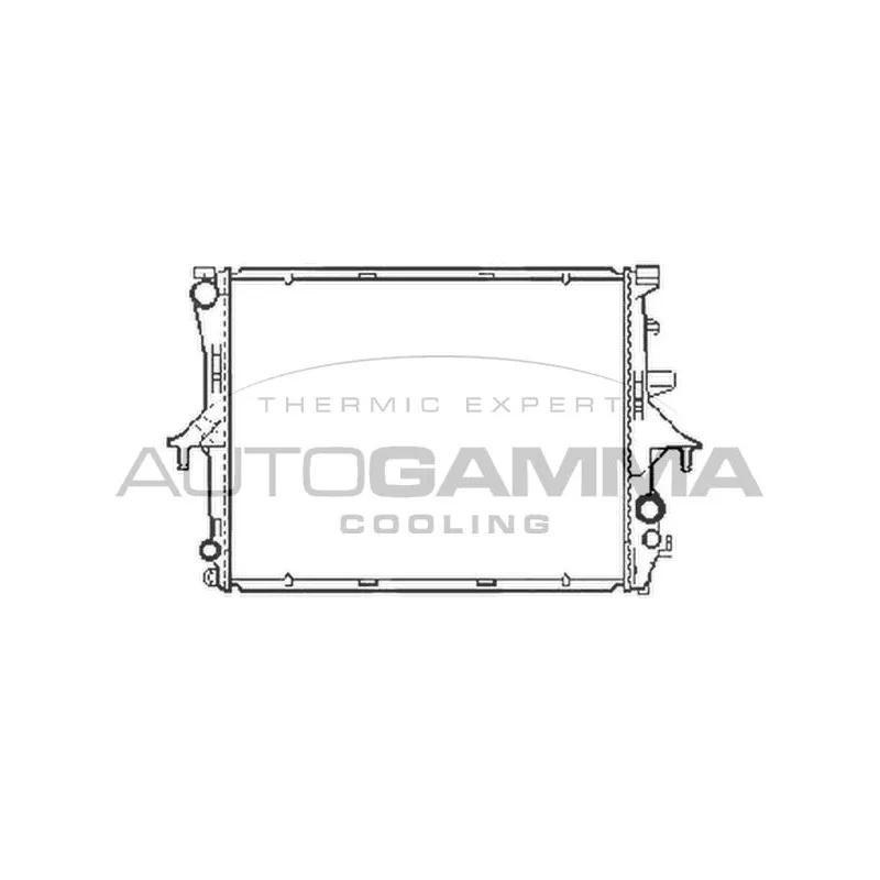 Radiateur, refroidissement du moteur AUTOGAMMA 103942