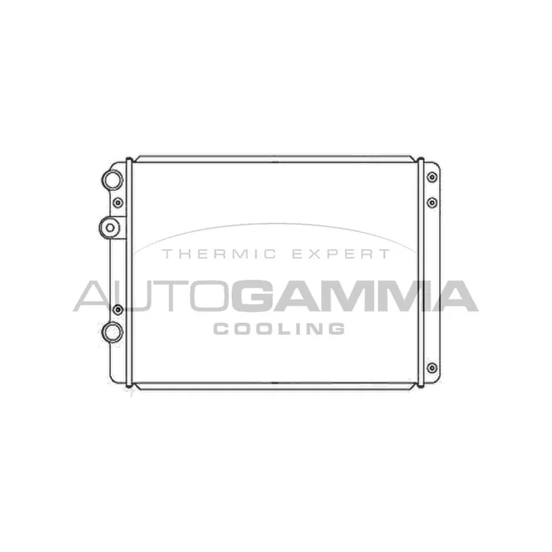Radiateur, refroidissement du moteur AUTOGAMMA 103944