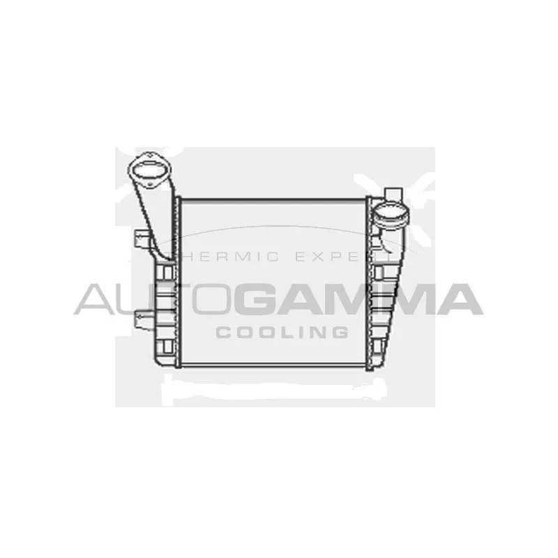 Intercooler, échangeur AUTOGAMMA 103948
