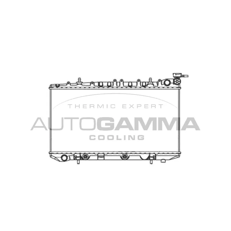 Radiateur, refroidissement du moteur AUTOGAMMA 103973