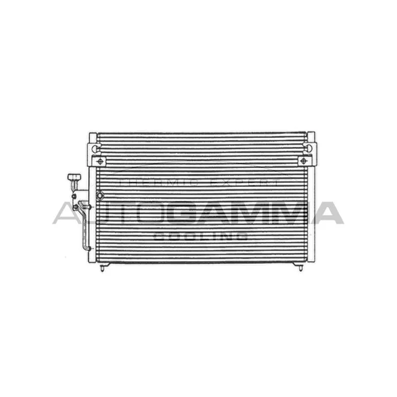 Condenseur, climatisation AUTOGAMMA 103974