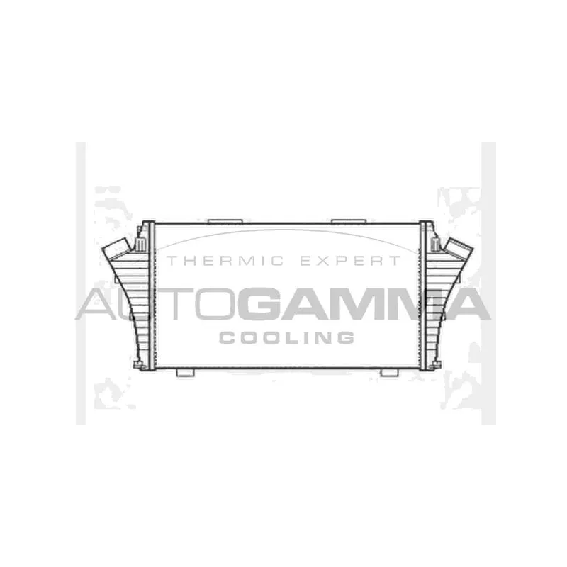 Intercooler, échangeur AUTOGAMMA 103977
