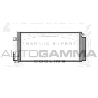 Condenseur, climatisation AUTOGAMMA 103990