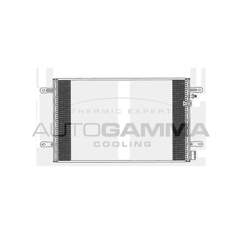 Condenseur, climatisation AUTOGAMMA 104007