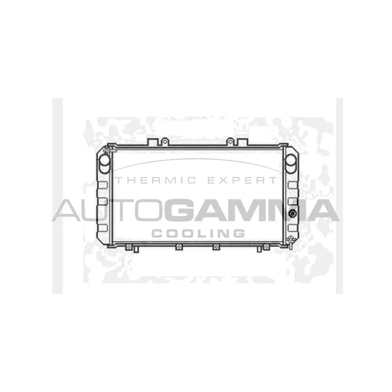 Radiateur, refroidissement du moteur AUTOGAMMA 104022