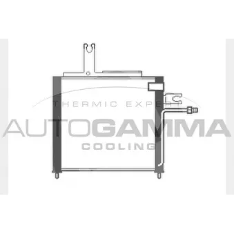 Condenseur, climatisation AUTOGAMMA