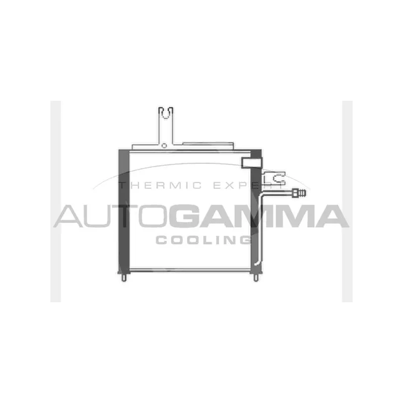 Condenseur, climatisation AUTOGAMMA 104027
