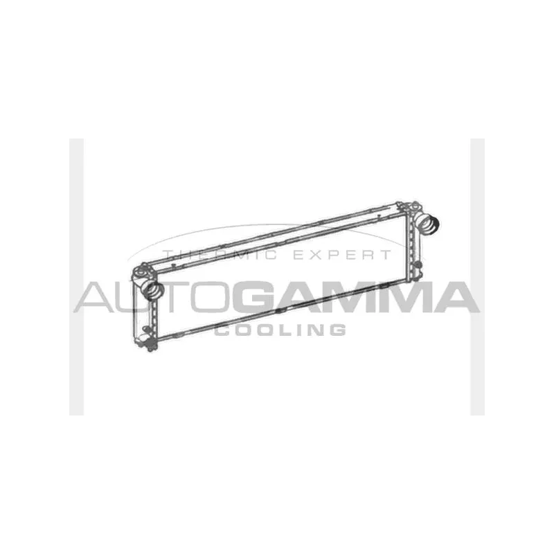 Radiateur, refroidissement du moteur AUTOGAMMA 104034
