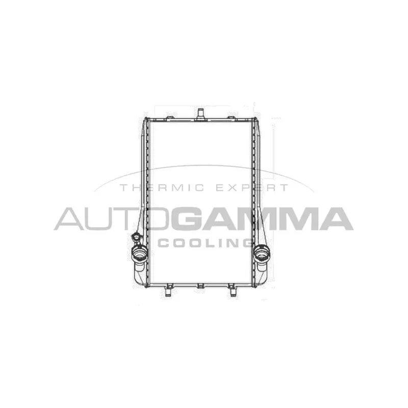 Radiateur, refroidissement du moteur AUTOGAMMA 104035