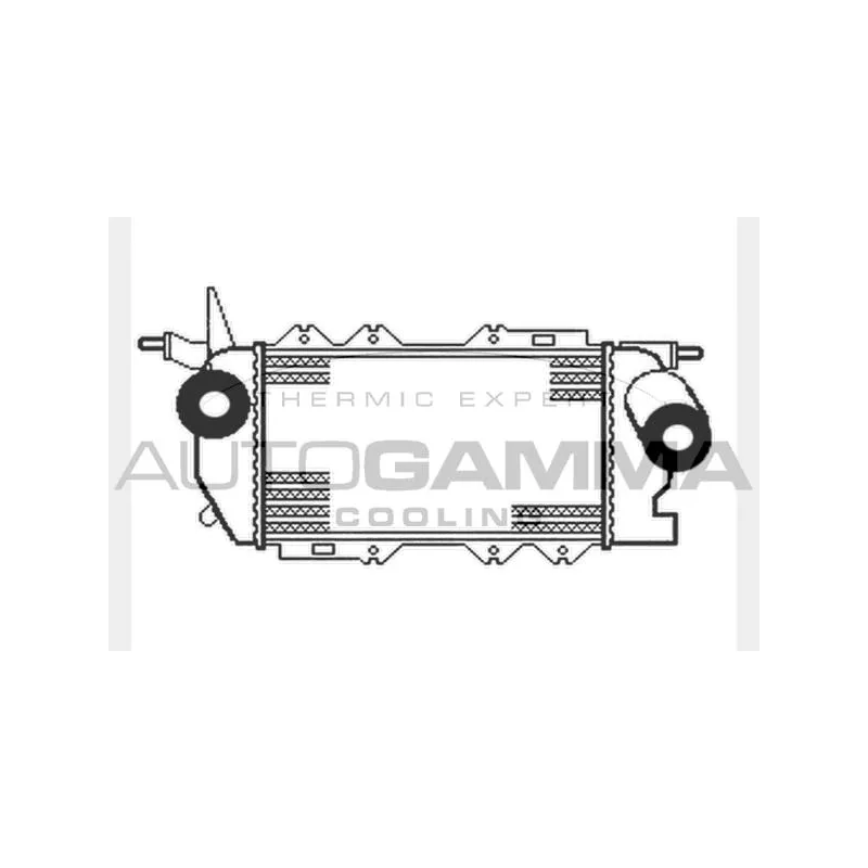 Intercooler, échangeur AUTOGAMMA 104045