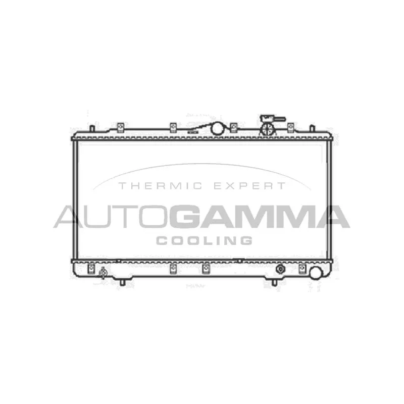 Radiateur, refroidissement du moteur AUTOGAMMA 104063