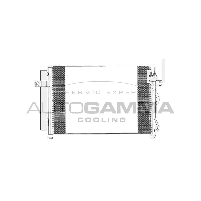 Condenseur, climatisation AUTOGAMMA 104096