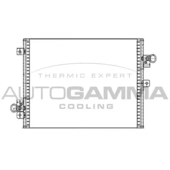 Condenseur, climatisation AUTOGAMMA 104109