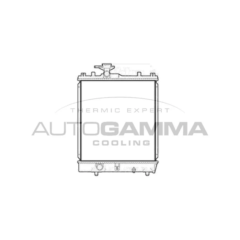 Radiateur, refroidissement du moteur AUTOGAMMA 104148