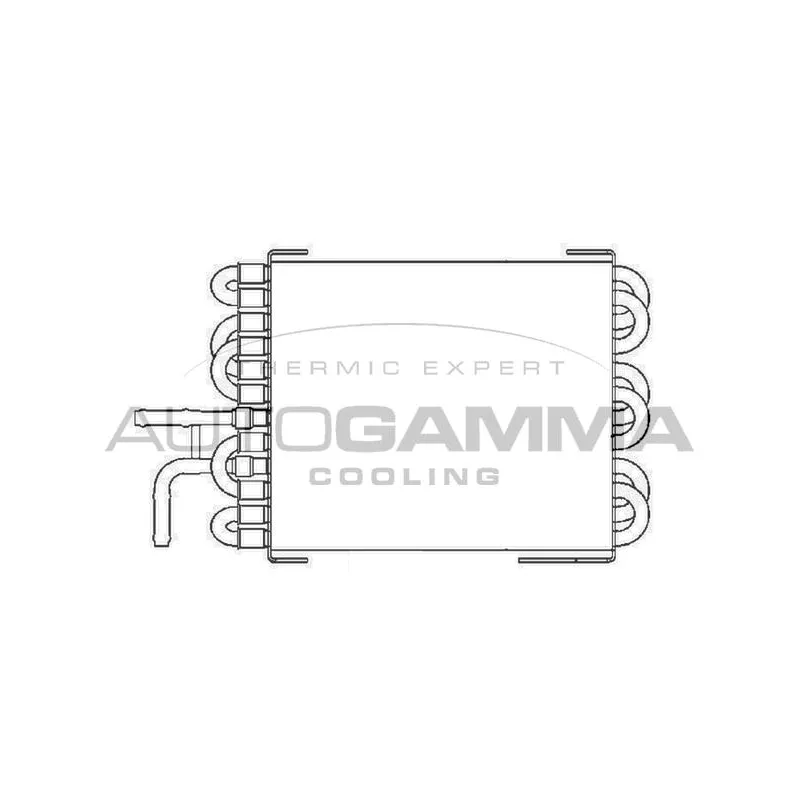 Radiateur, refroidissement du moteur AUTOGAMMA 104177